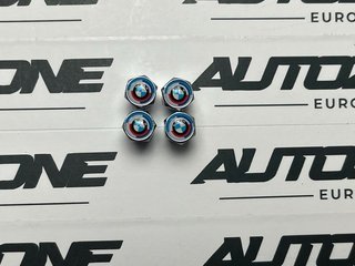 Tapones BMW 50 Aniversario grises válvula de rueda