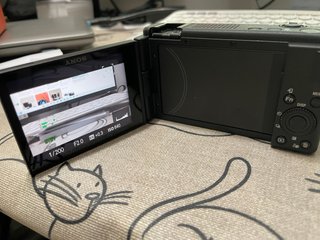 Cámara Sony ZV-1F Negra