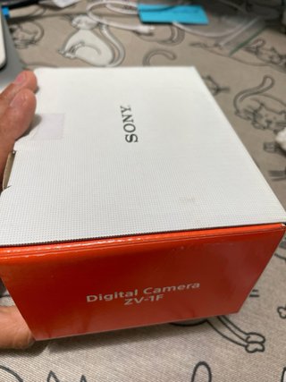 Cámara Sony ZV-1F Negra