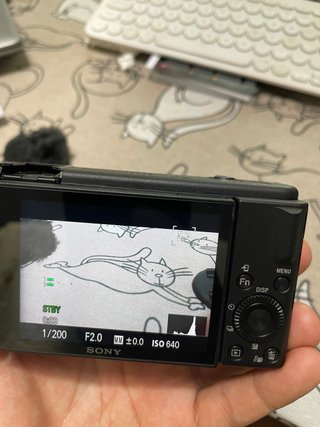 Cámara Sony ZV-1F Negra