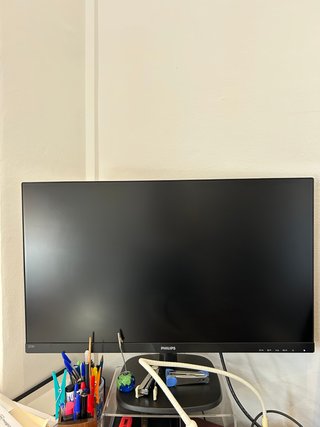 Pantalla HP Negra