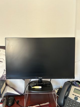Pantalla HP Negra