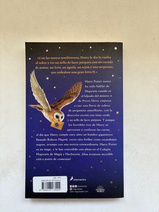 Libros 1 y 2 de la saga Harry Potter, en español