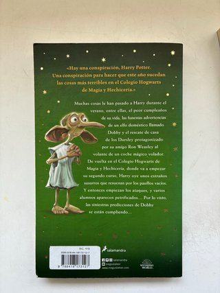 Libros 1 y 2 de la saga Harry Potter, en español