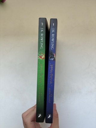Libros 1 y 2 de la saga Harry Potter, en español