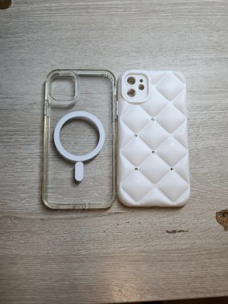 Fundas iPhone MagSafe transparentes y acolchadas