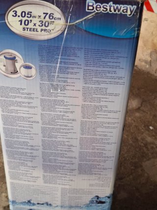 Piscina Bestway Steel Pro 3.05m x 76cm