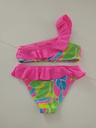 Costume bambina mono spalla 7/8 anni