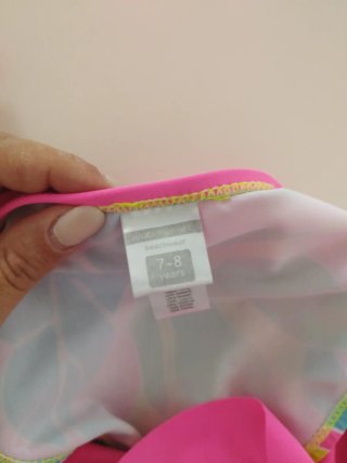 Costume bambina mono spalla 7/8 anni