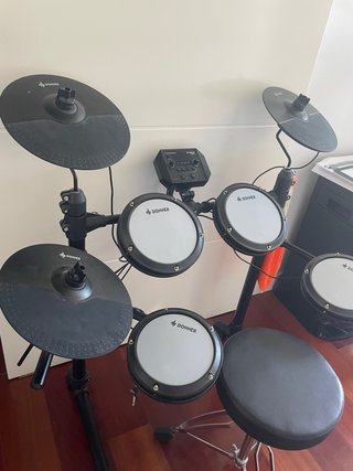 Batería Electrónica Donner + Sillín ¡Como nueva!