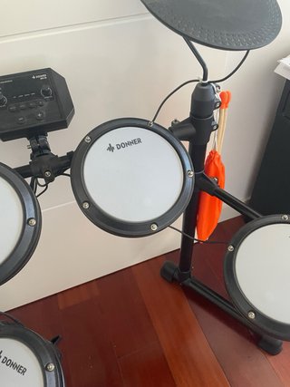 Batería Electrónica Donner + Sillín ¡Como nueva!