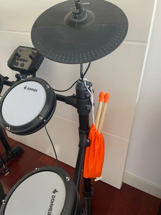 Batería Electrónica Donner + Sillín ¡Como nueva!