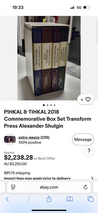 The Commemorative Edition of Pihkal and Tihkal