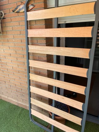 Somier 1.90x90 Madera y Metal