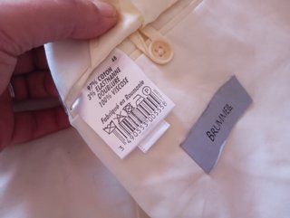 TRAJE BLANCO CRUDO + CORBATA BRUMMELL T.40/48