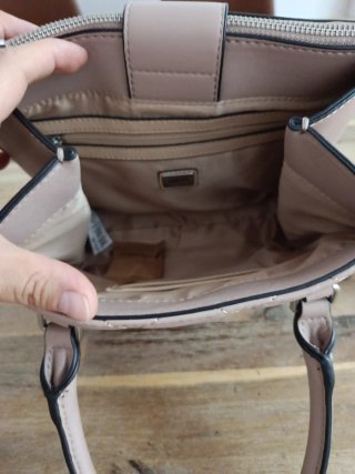 Bolso Guess Beige Acolchado