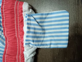 Bañador niño rayas azul y blanco