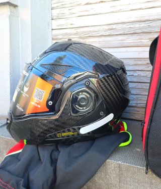 Casco Moto LS2 Advant X Carbono