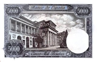 Billete 5000 Pesetas 1976 PMG-64 Certificado