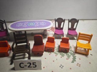 Playmobil Mesas y Sillas Comedor