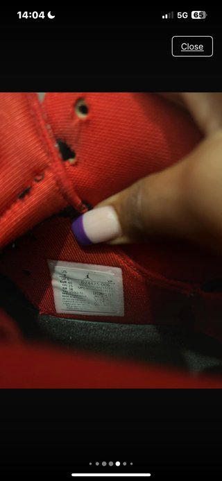 Air Jordan MVP Negro Rojo