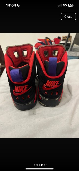 Air Jordan MVP Negro Rojo