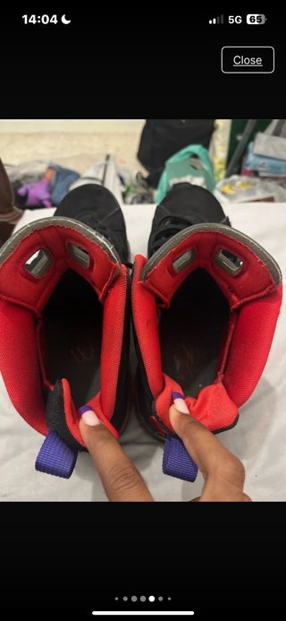 Air Jordan MVP Negro Rojo