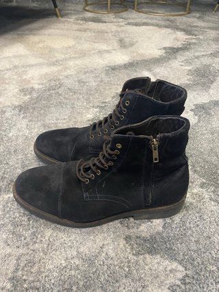 Botas Massimo Dutti Talla 44 Azul Marino
