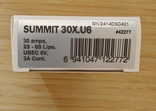 Variador Dualsky Summit 30X + Telelink + USB Link