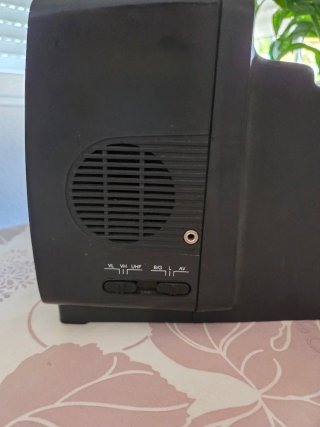 Mini TV Roadstar TVM-7003 7 B/N VINTAGE con caja