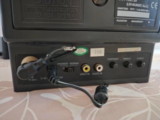 Mini TV Roadstar TVM-7003 7 B/N VINTAGE con caja
