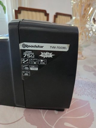 Mini TV Roadstar TVM-7003 7 B/N VINTAGE con caja