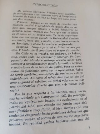 Libro. Mudial de Fútbol CHILE 1962.Vergara