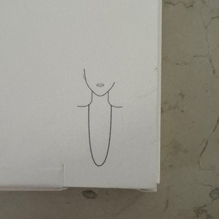 Zara collana multi-filo metallo nuova