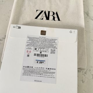 Zara collana multi-filo metallo nuova
