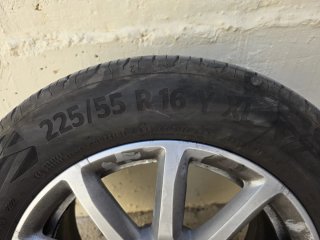 Juego de 4 Llantas y neumatico Continental Audi