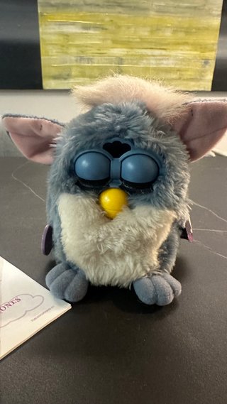 Furby 1998 Gris y Blanco