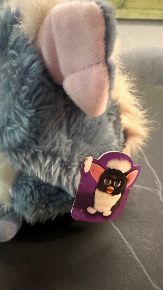Furby 1998 Gris y Blanco