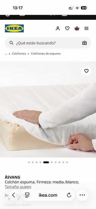 Cama 140x200cm + Colchón | Ikea