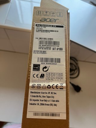 Acer Chromebook 314 Argento