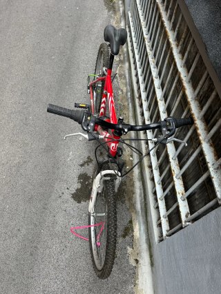 Bicicleta DTB Roja Casi Nueva
