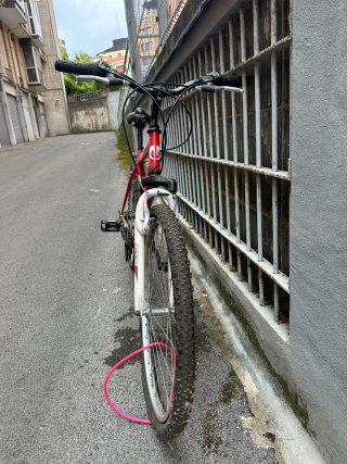 Bicicleta DTB Roja Casi Nueva