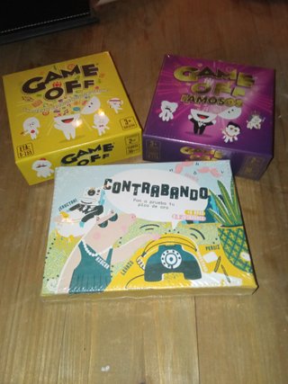 Trío de Juegos: Game OFF, Contrabando y Famosos