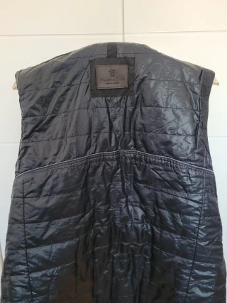 Chaleco Massimo Dutti azul oscuro