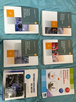 Pack de Libros Grado medio Electromecánica