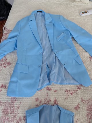 Traje azul de 3 piezas