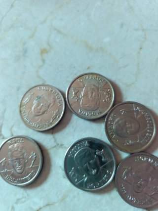 Monedas Selección Española Fútbol 2000