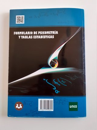 Libro Psicometría UNED (manual + formulario)