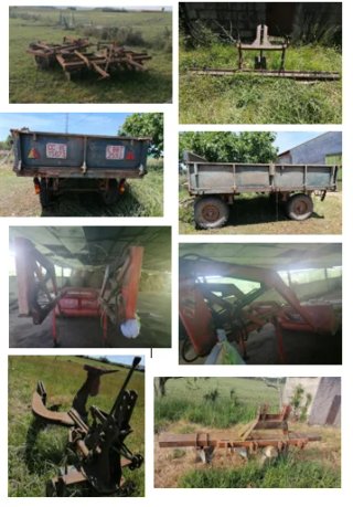 Arado de tractor