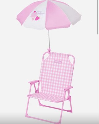 Silla infantil playa con sombrilla NUEVA SIN ABRIR